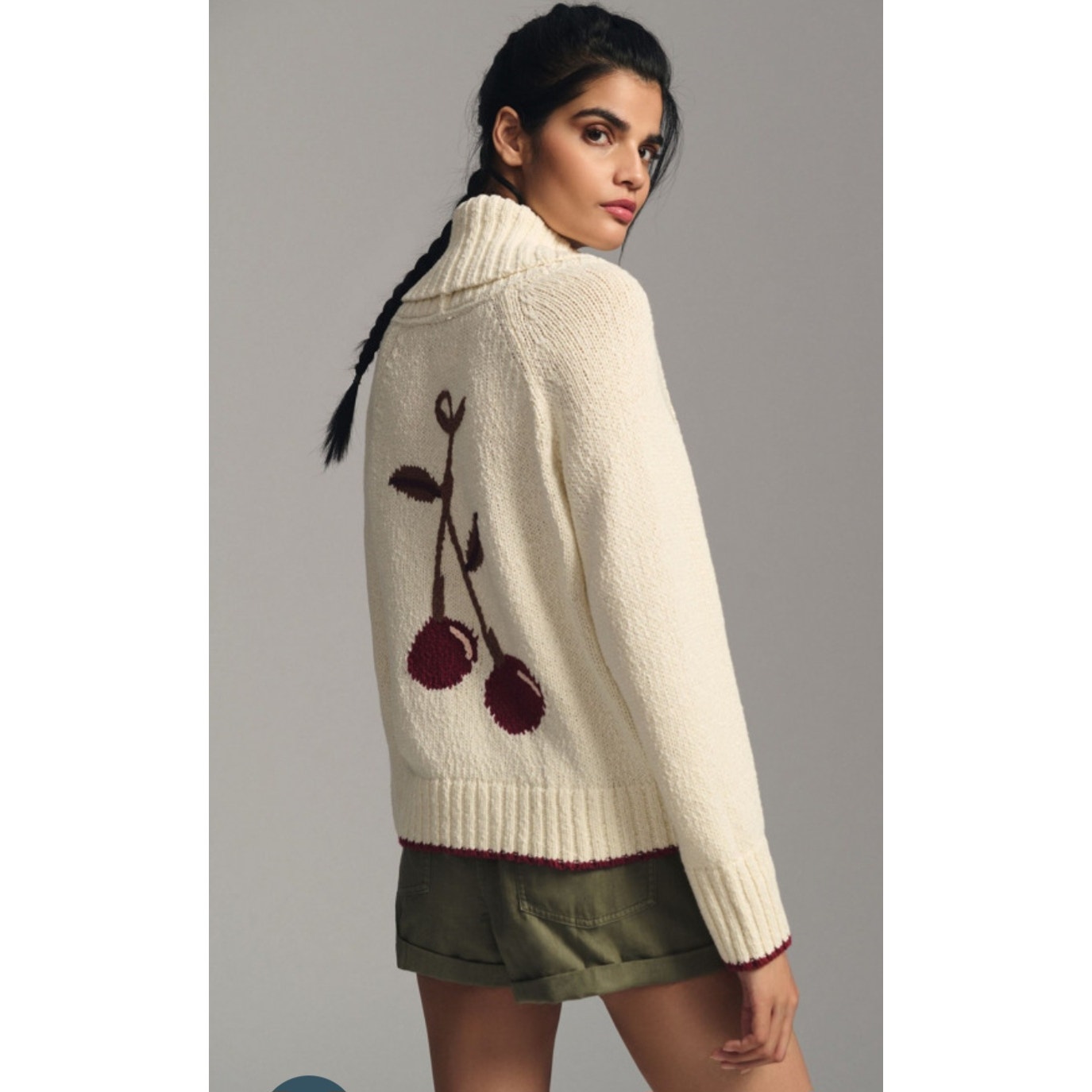 Maeve By Anthropologie Cherry Cardigan Sweater. Size M (P). Retails $168